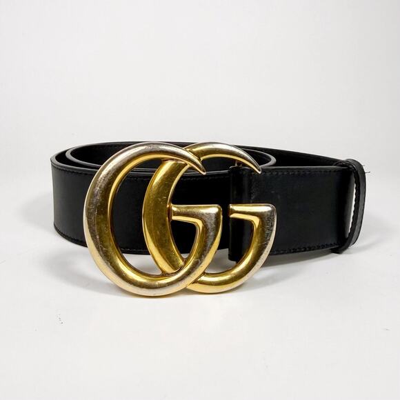 Gucci GG Marmont Smooth Leather Belt 70 28 main image 5